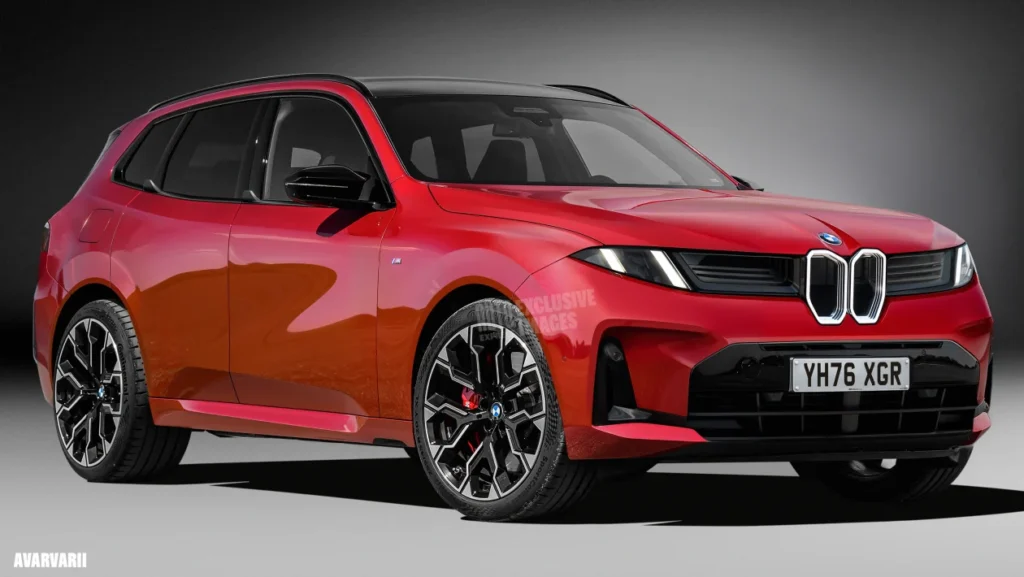 BMW X5 frontquarter render nv7xit
