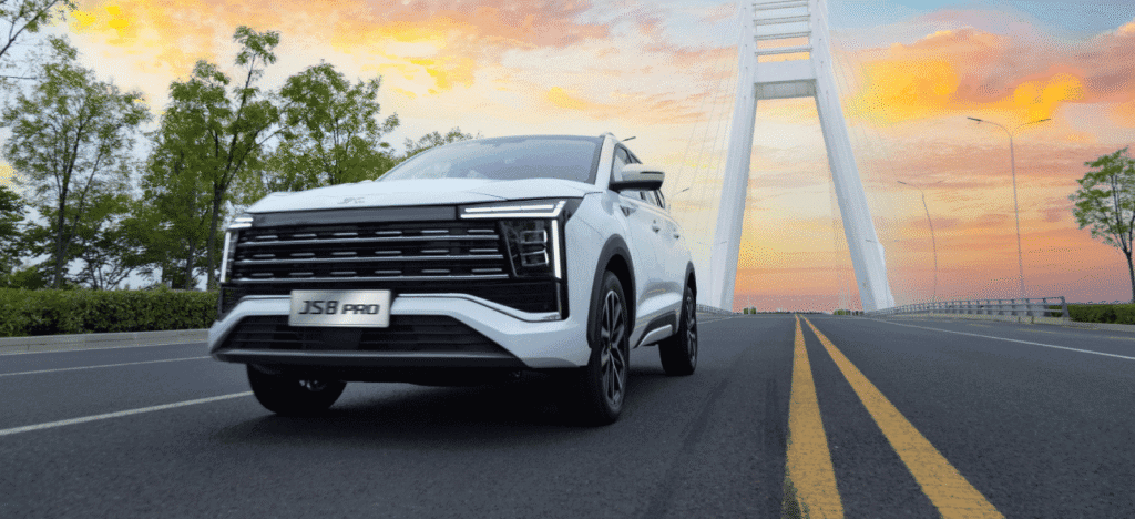 جاك JS8 برو JAC JS8 PRO تصل مصر قريباً عبر وكيلها قصراوي جروب