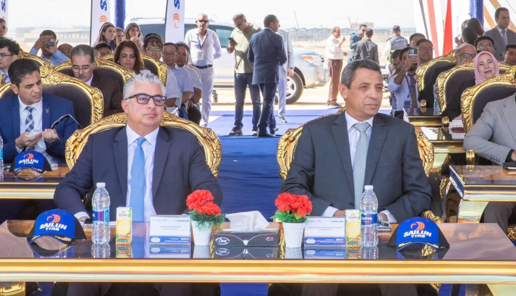 رسميًا.. وضع حجر أساس مصنع سايلون الصينية لإطارات السيارات في مصر