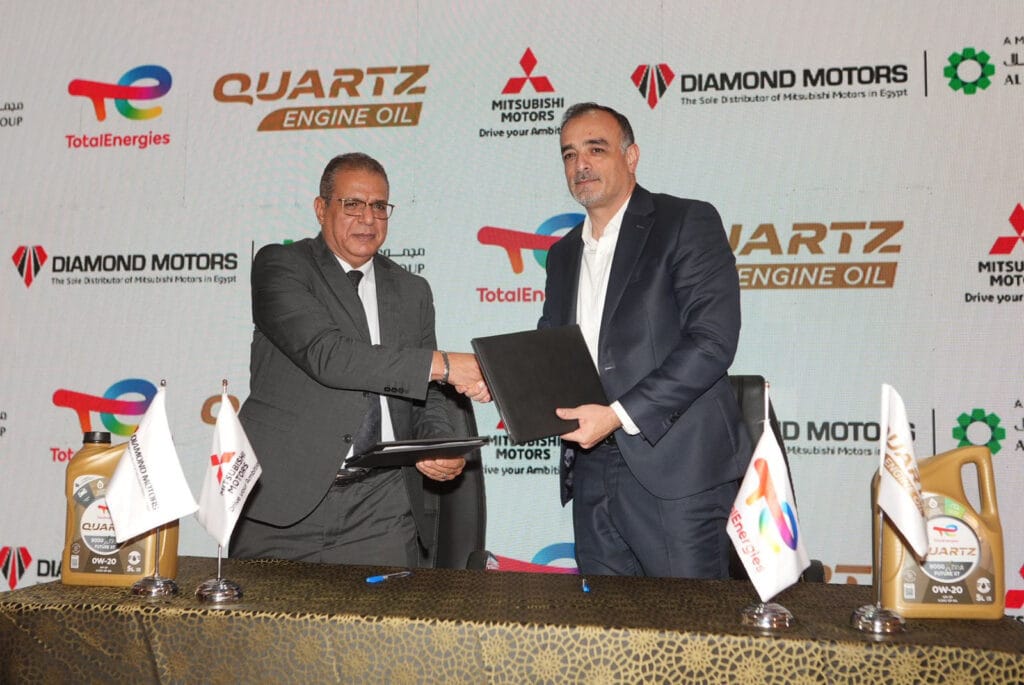 توتال إنرجيز ودايموند موتورز تجددان شراكة زيوت ميتسوبيشي في مصر
