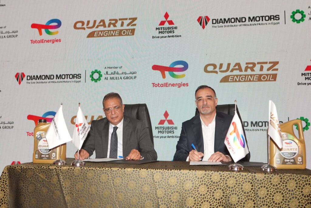 توتال إنرجيز ودايموند موتورز تجددان شراكة زيوت ميتسوبيشي في مصر