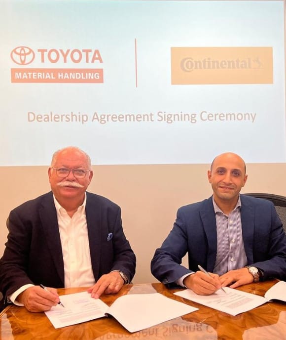 تويوتا إيجيبت تتعاون مع كونتيننتال لتصبح الموزع الحصري لإطارات المعدات الصناعية في مصر
