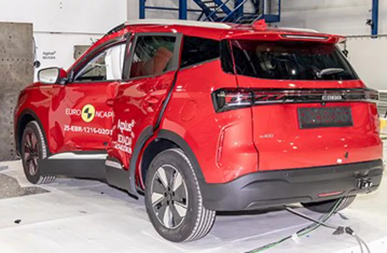 شيري تيجو 4 في Euro NCAP