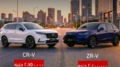 سيارات هوندا ZR-V وCR-V الجديدة