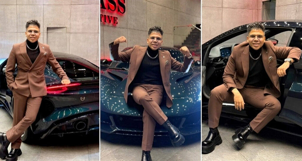 عمر كمال يقتني سيارة لوتس إميرا الرياضية الفاخرة في مصر