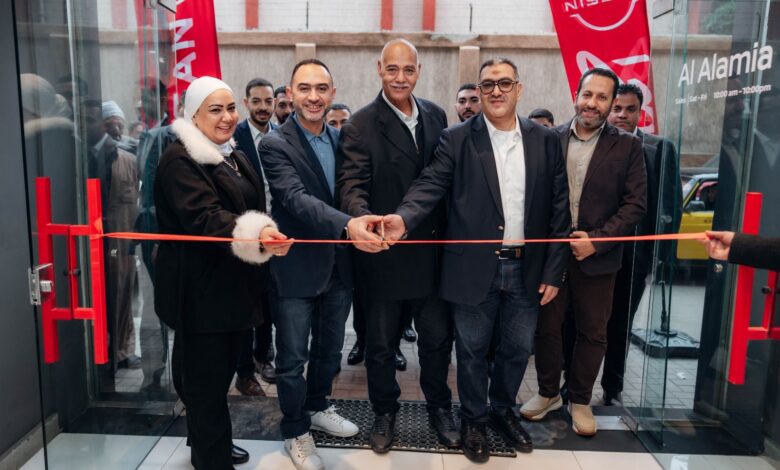 نيسان مصر تعيد افتتاح صالة عرض جناكليس بالإسكندرية