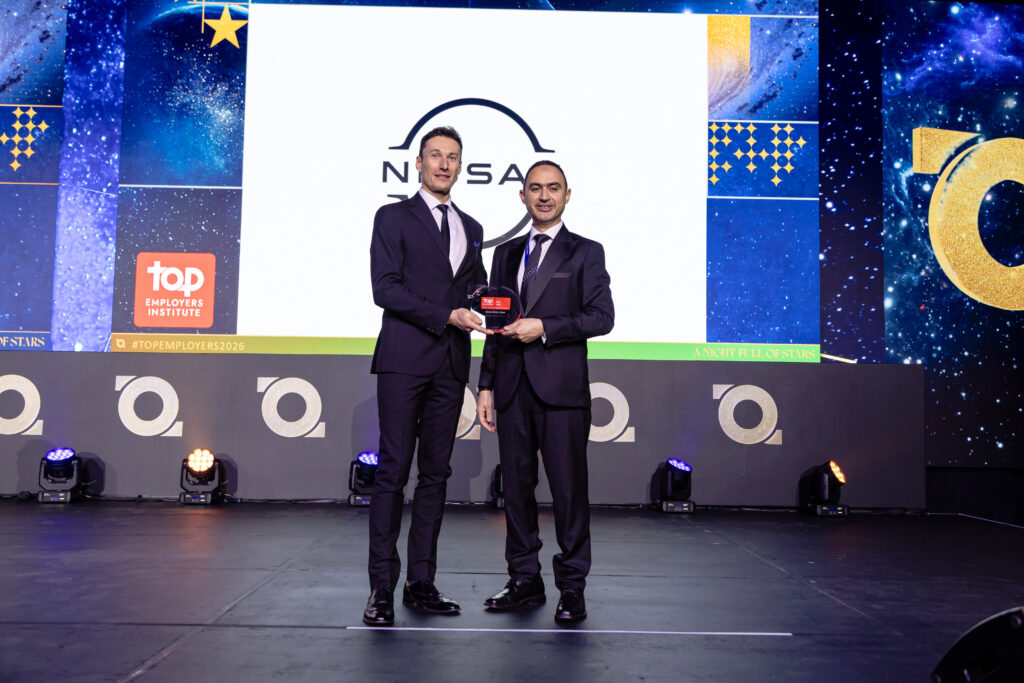 نيسان مصر تحصد جائزة "Top Employer" لعامي 2025 و2026