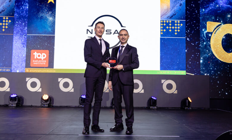 نيسان مصر تحصد جائزة "Top Employer" لعامي 2025 و2026