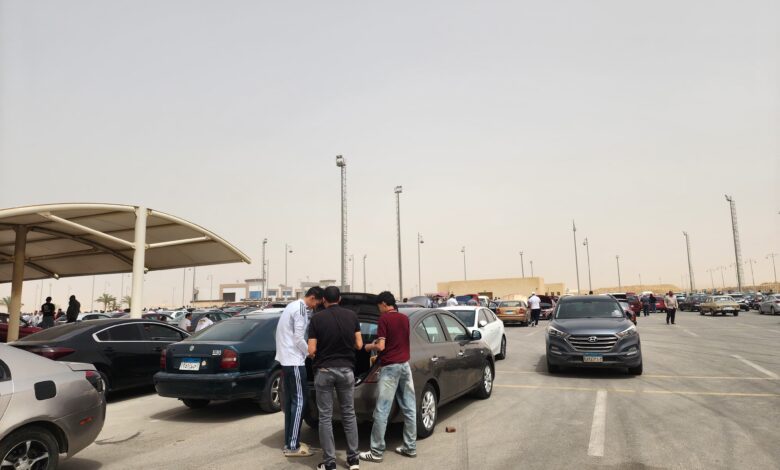 سوق السيارات المستعملة