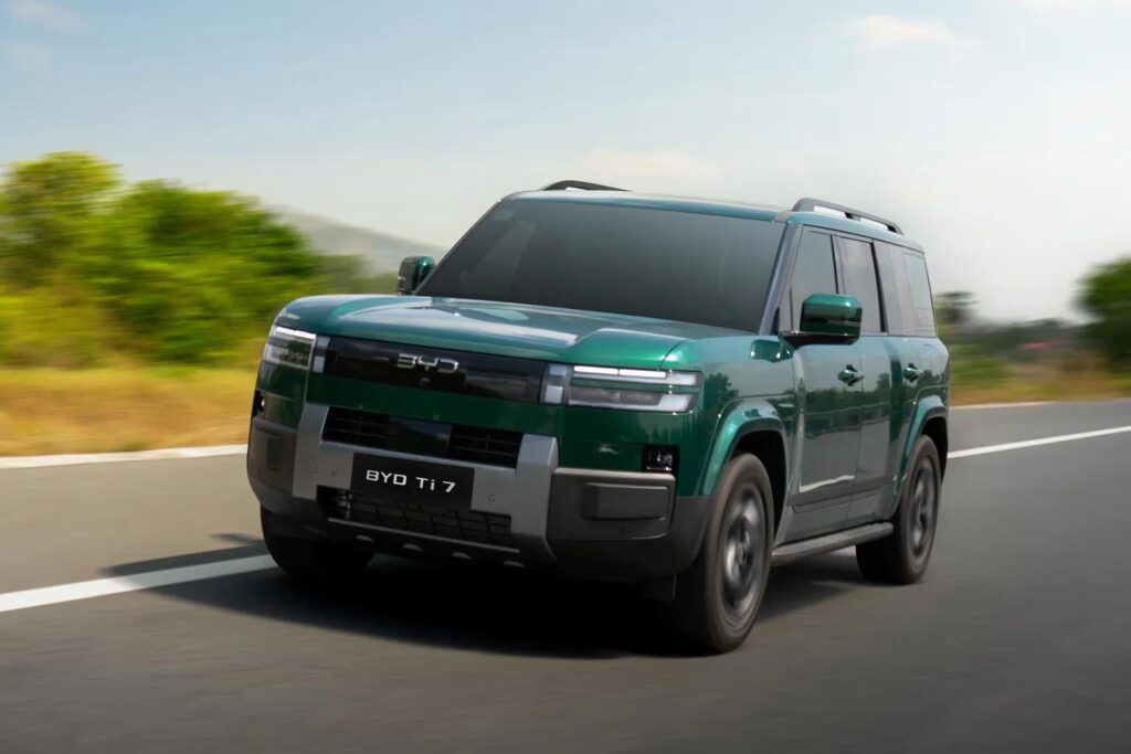 بي واي دي BYD TI7 تصل مصر قريبا: مدى يتجاوز 1200 كم