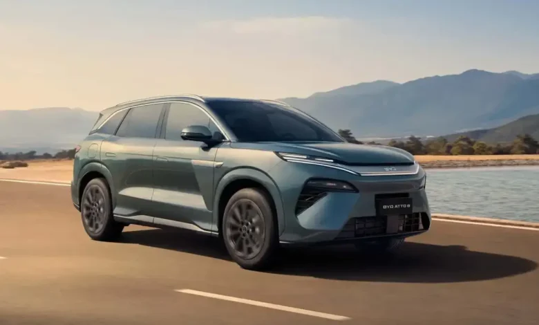 بي واي دي أوتو ATTO 8 تنطلق رسميًا في مصر بتجهيزات فاخرة و7 مقاعد