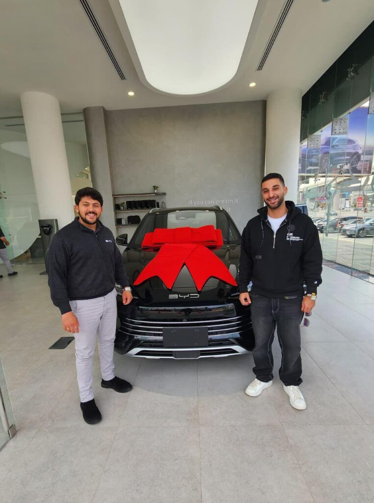 تسليم أول دفعة من BYD Ti7 الجديدة للعملاء في مصر