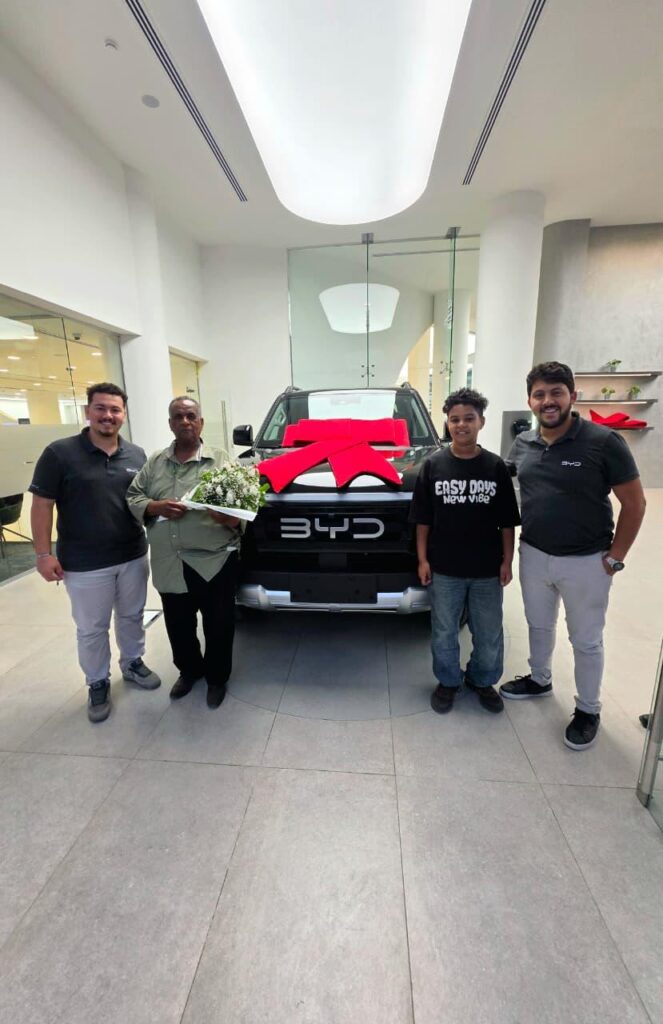 تسليم أول دفعة من BYD Ti7 الجديدة للعملاء في مصر