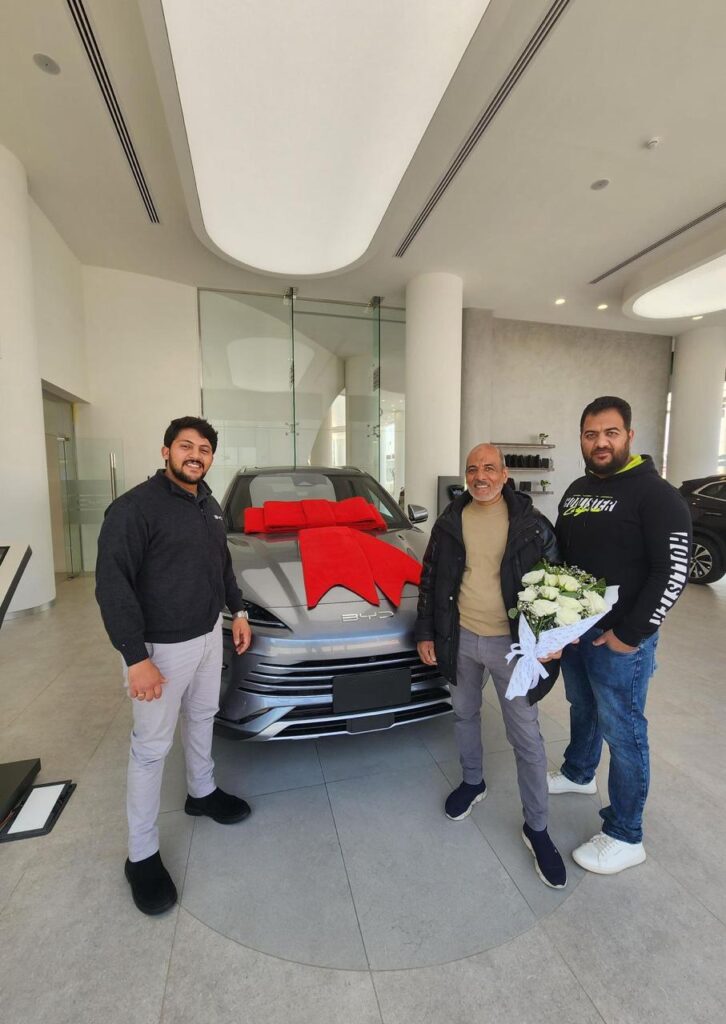 تسليم أول دفعة من BYD Ti7 الجديدة للعملاء في مصر