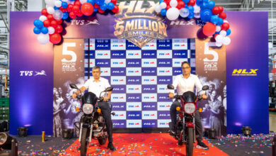 TVS HLX تتجاوز 5 ملايين وحدة في المبيعات العالمية