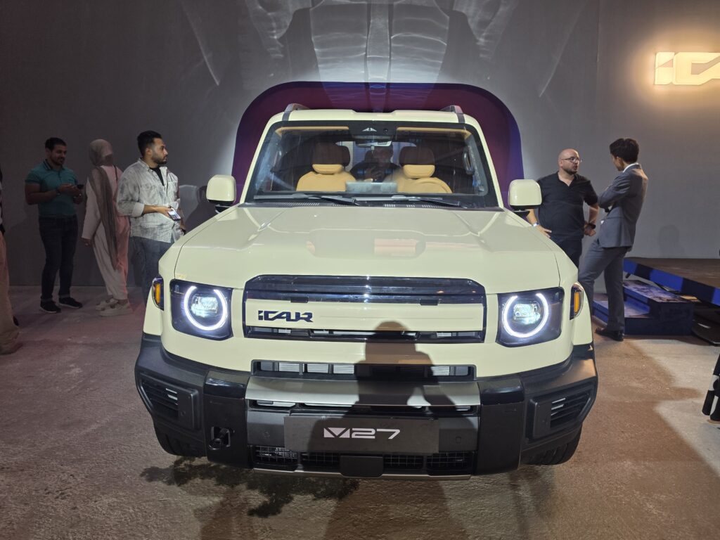 جي بي أوتو تطلق iCAUR رسميًا في مصر وتكشف عن V27 بمدى يتجاوز 1000 كم