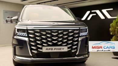 جاك RF8 PHEV تصل مصر بقوة 416 حصانًا ومدى قيادة 1150 كم